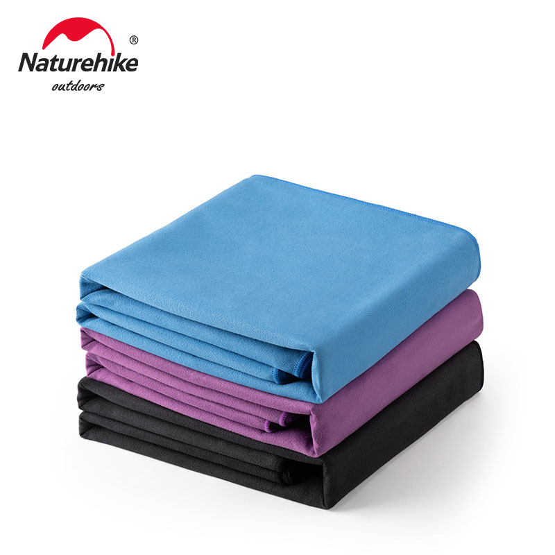 Camp Towel Microfiber - Naturehike Quick Drying Ultralight ผ้าขนหนูไมโครไฟเบอร์แบบพกพาขนาดกะทัดรัดว่ายน้ํากีฬาฟิตเนสผ้าขนหนู NH20FS009