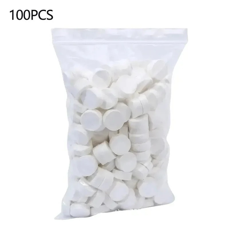 Camp Towel Microfiber - ผ้าเช็ดตัวไมโครไฟเบอร์แบบพกพา 100 ชิ้น ซักได้ แห้งเร็ว ซึมซับดี