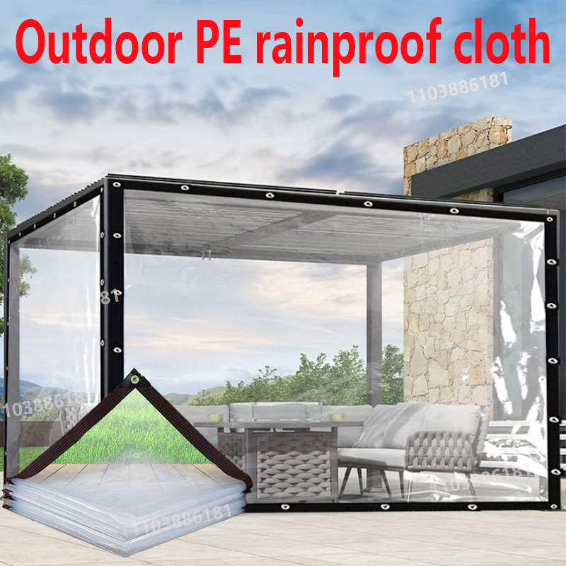 ผ้าใบกันน้ำใสสำหรับกลางแจ้ง หน - Outdoor Camping Dog Fence บทวิจารณ์และราคา