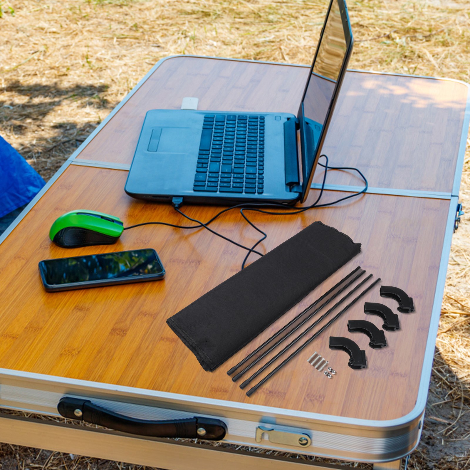 ชุดหลังคาผ้าใบแบบถอดได้ 1 ชุด  - Outdoor Camping Vehicle Wagon บทวิจารณ์และราคา