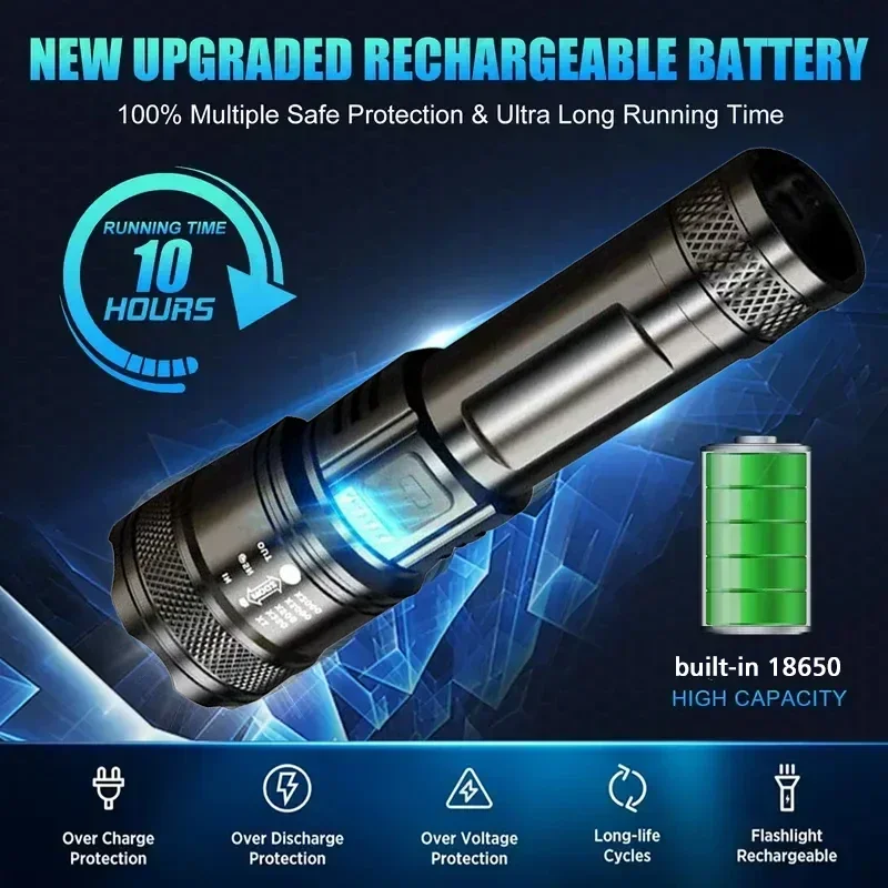ไฟฉาย LED สว่างเป็นพิเศษ USB ช - Outdoor Camping Lantern บทวิจารณ์และราคา