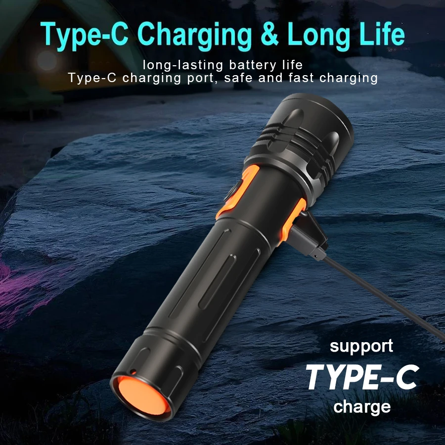 ไฟฉาย LED พลังงานสูงไฟฉายแบบชา - Outdoor Camping Lantern บทวิจารณ์และราคา