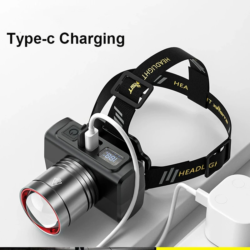 ไฟฉายคาดศีรษะแบบชาร์จไฟได้ LED - Outdoor Camping Lantern บทวิจารณ์และราคา