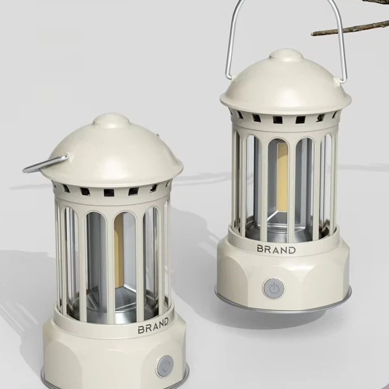 โคมไฟตั้งแคมป์กลางแจ้งสไตล์เรโ - Outdoor Camping Lantern บทวิจารณ์และราคา