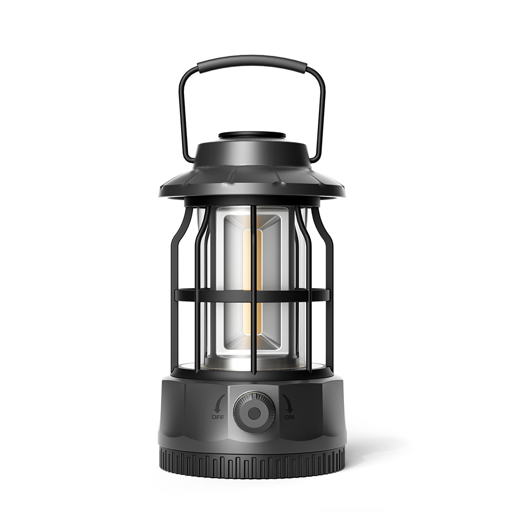 โคมไฟตั้งแคมป์กลางแจ้งสไตล์เรโ - Outdoor Camping Lantern บทวิจารณ์และราคา