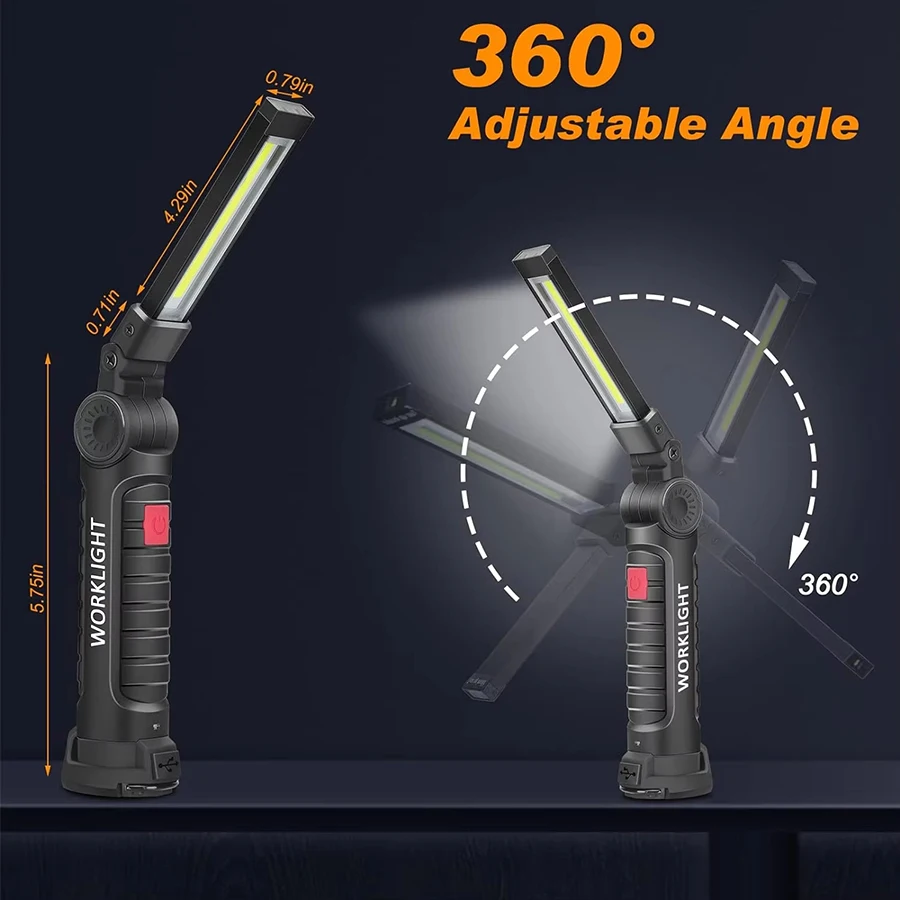 ไฟฉายแม่เหล็กแบบชาร์จไฟได้แบบพ - Outdoor Camping Lantern บทวิจารณ์และราคา