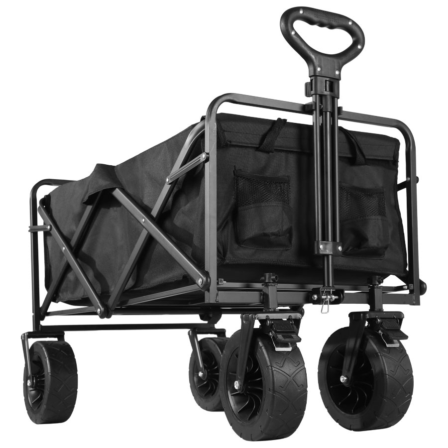 รถเข็นพับได้ขนาดใหญ่ รับน้ำหนั - Outdoor Camping Van บทวิจารณ์และราคา