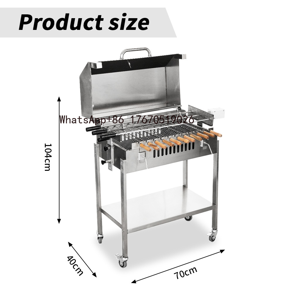 เตาบาร์บีคิวถ่านไซปรัสขนาดใหญ่ - Outdoor Camping Bbq บทวิจารณ์และราคา