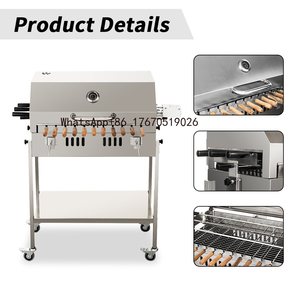 เตาบาร์บีคิวถ่านไซปรัสขนาดใหญ่ - Outdoor Camping Bbq บทวิจารณ์และราคา