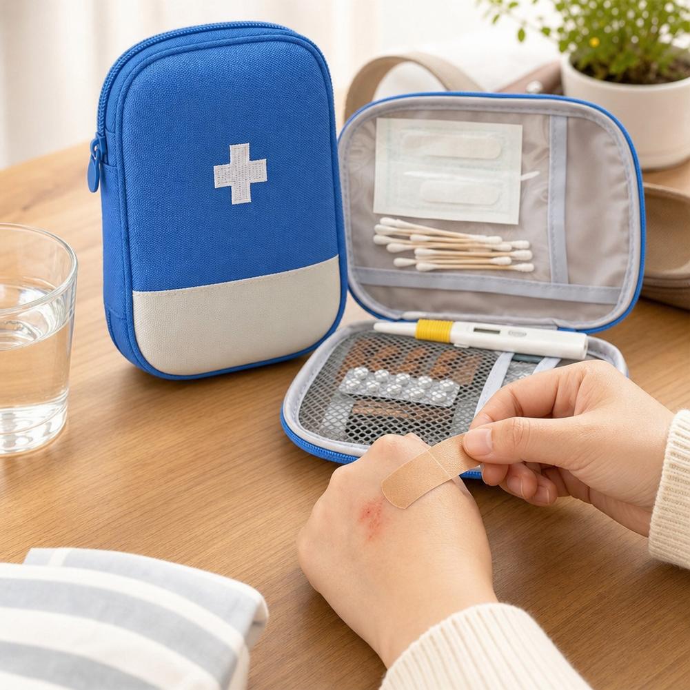 กระเป๋าชุดปฐมพยาบาลแบบพกพาความ - Outdoor Camping Kit บทวิจารณ์และราคา
