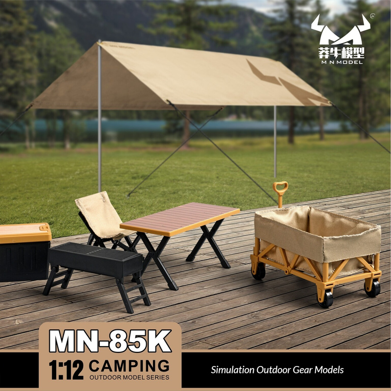 ชุดประกอบโมเดลอุปกรณ์ตั้งแคมป์ - Outdoor Camping Kit บทวิจารณ์และราคา