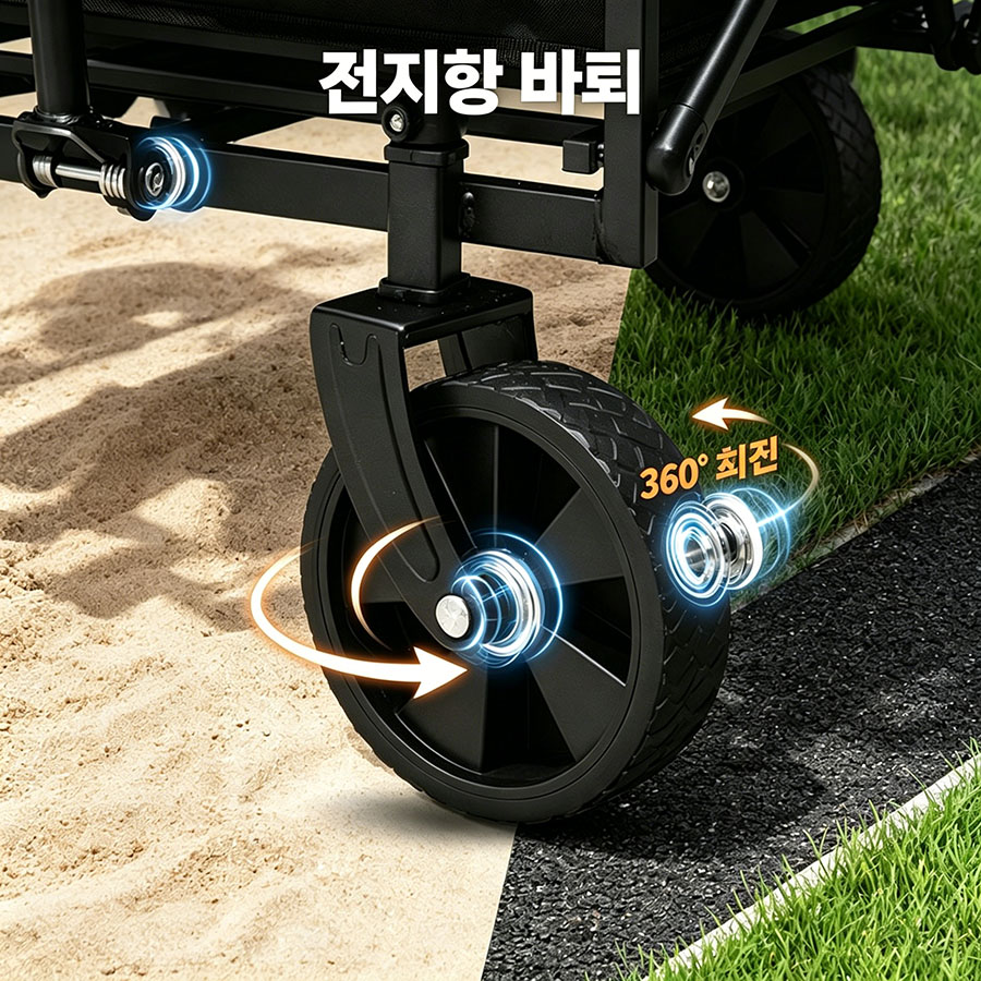 รถเข็นพับได้ขนาดใหญ่ รับน้ำหนั - Outdoor Camping Van บทวิจารณ์และราคา