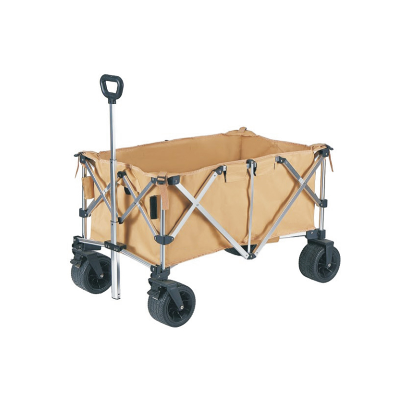 รถเข็นพับได้อลูมิเนียมดีไซน์พร - Outdoor Camping Vehicle Wagon บทวิจารณ์และราคา