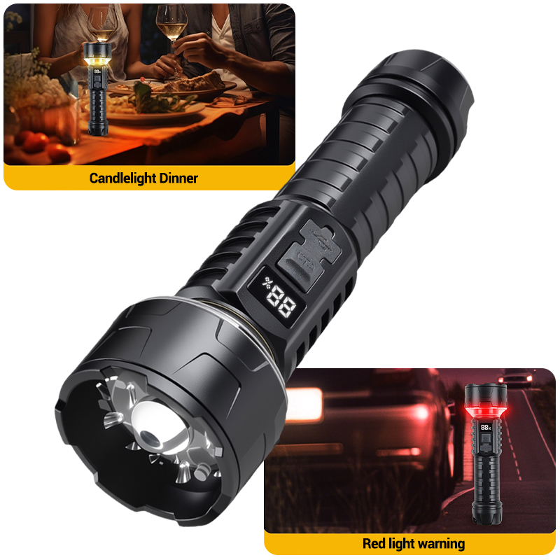ไฟฉาย LED แบบ COB แบบชาร์จไฟได - Outdoor Camping Lantern บทวิจารณ์และราคา