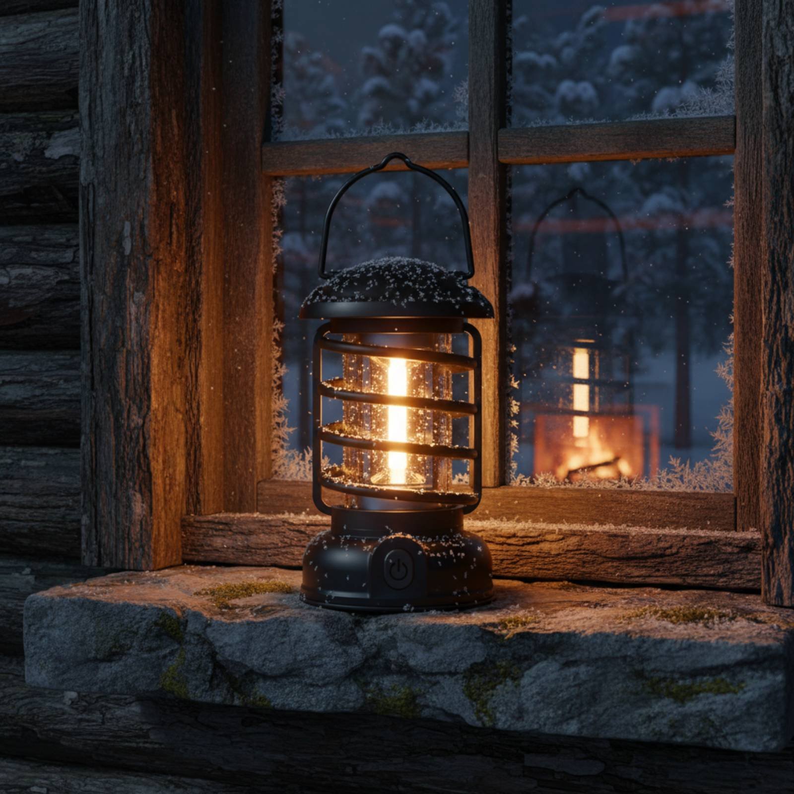 โคมไฟตั้งแคมป์สไตล์เรโทร แหล่ง - Outdoor Camping Lantern บทวิจารณ์และราคา
