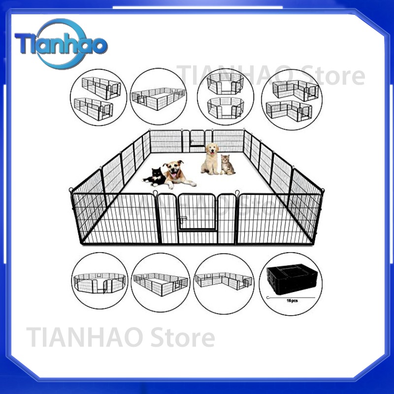 รั้วกั้นสัตว์เลี้ยงสำหรับสุนัข - Outdoor Camping Dog Fence บทวิจารณ์และราคา