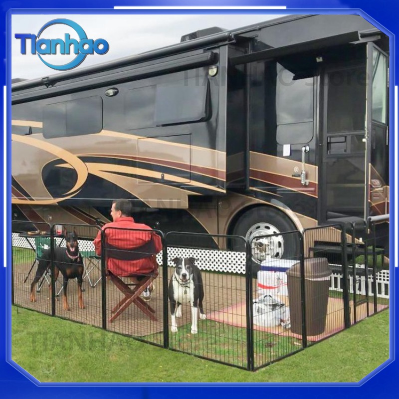 รั้วกั้นสัตว์เลี้ยงสำหรับสุนัข - Outdoor Camping Dog Fence บทวิจารณ์และราคา