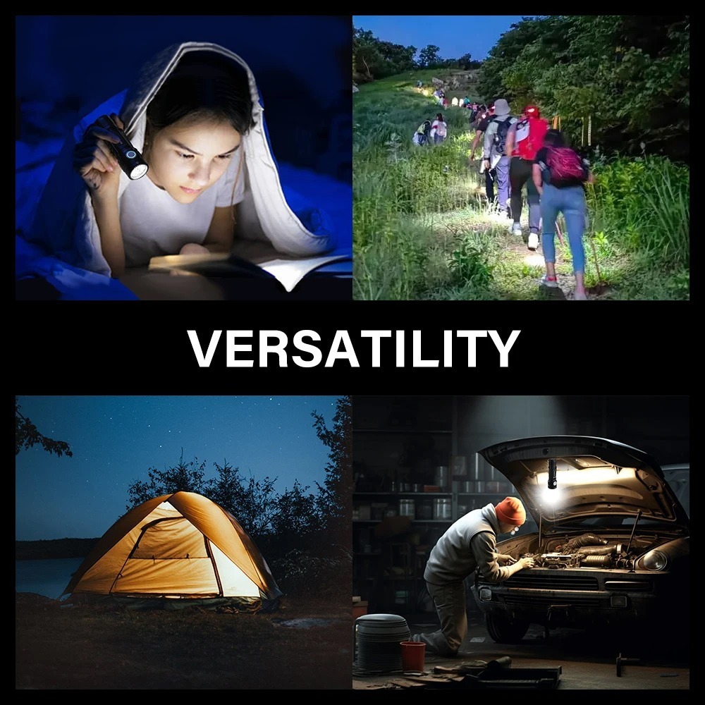 ไฟฉาย LED สว่างมาก 2000 ลูเมน  - Outdoor Camping Lantern บทวิจารณ์และราคา