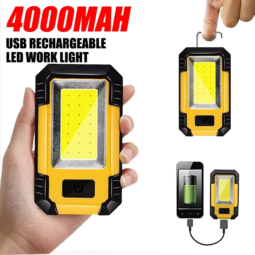 ไฟฉายพกพาแบบชาร์จได้ 4000mAh ค - Outdoor Camping Lantern บทวิจารณ์และราคา