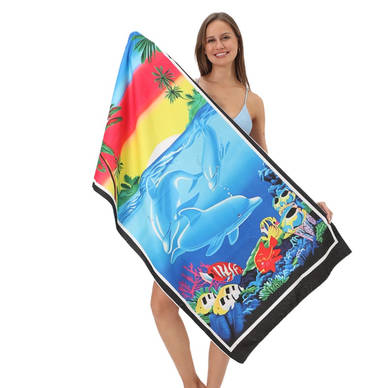ผ้าขนหนูชายหาดไมโครไฟเบอร์แห้ง - Camp Towel Microfiber บทวิจารณ์และราคา