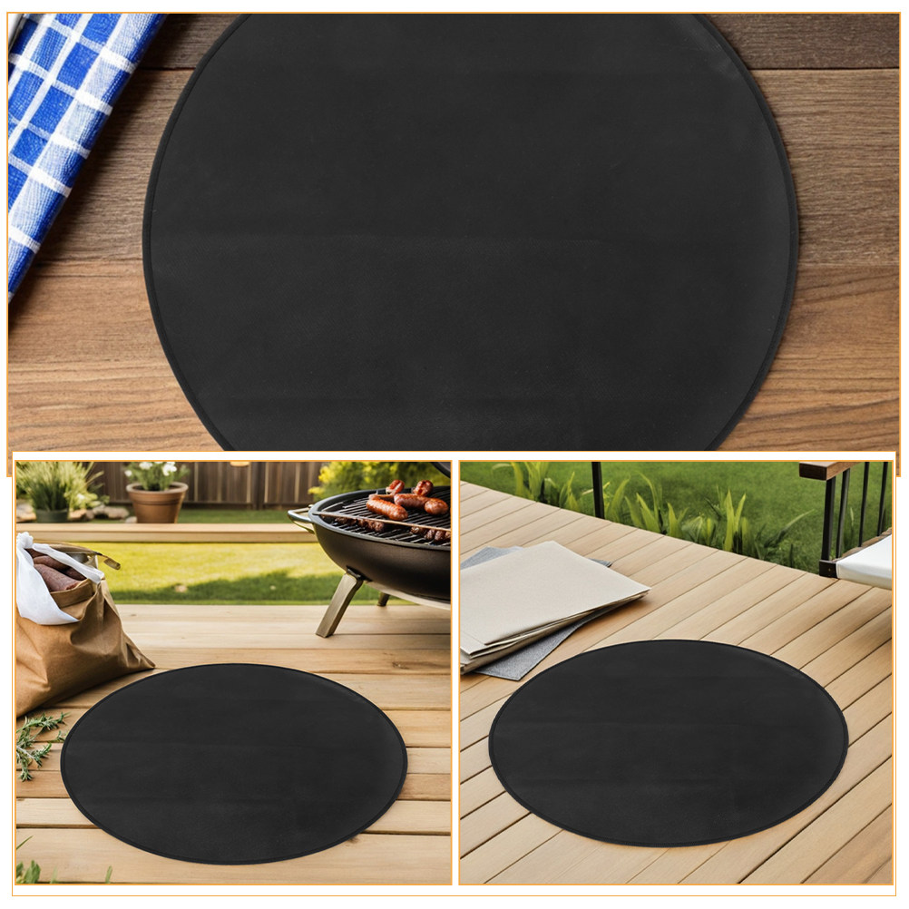 แผ่นรองเตาย่างกันไฟทรงกลม ทนคว - Outdoor Camping Bbq บทวิจารณ์และราคา