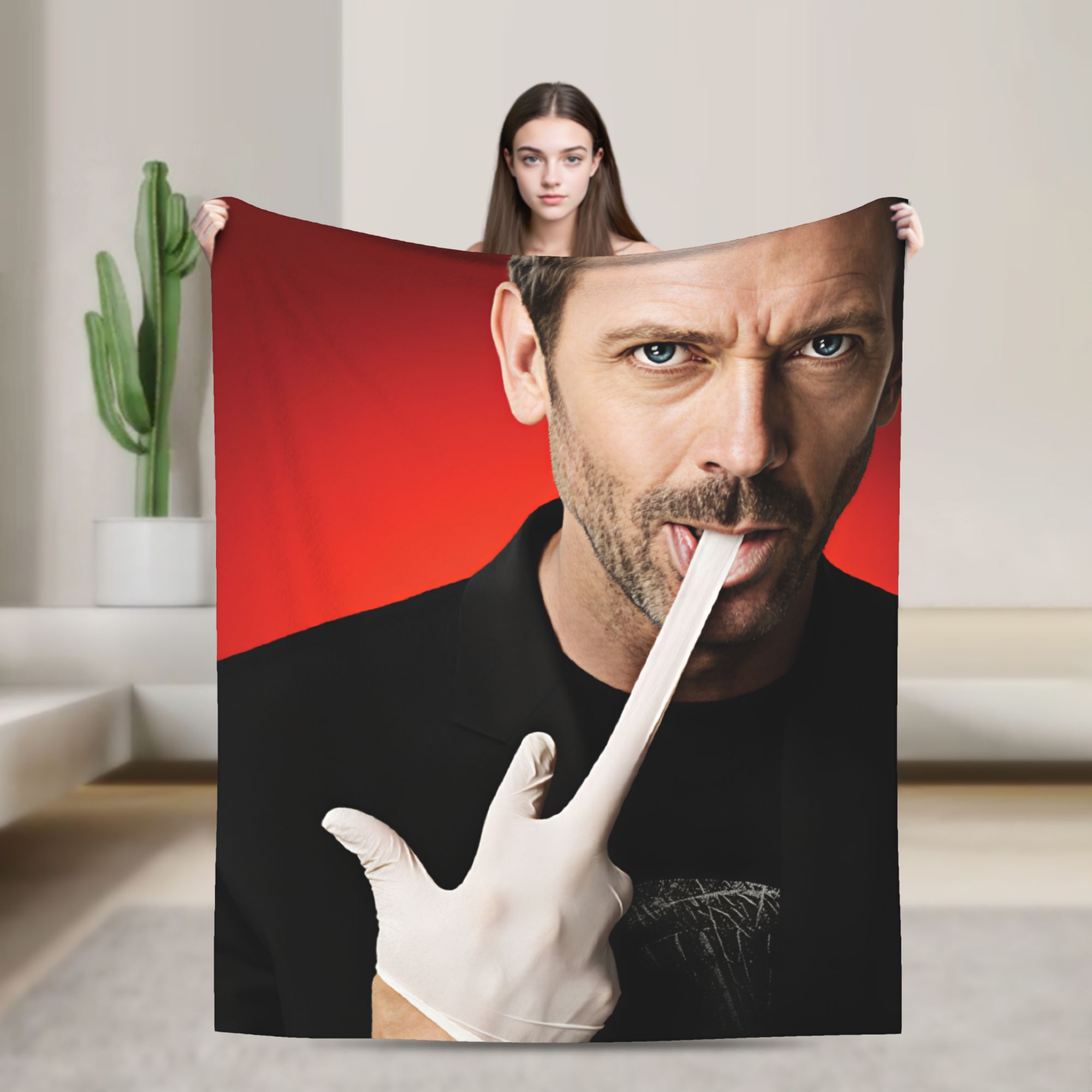 ผ้าห่ม Dr House MD ผ้าห่มฟลานเ - Outdoor Camping Ideas บทวิจารณ์และราคา