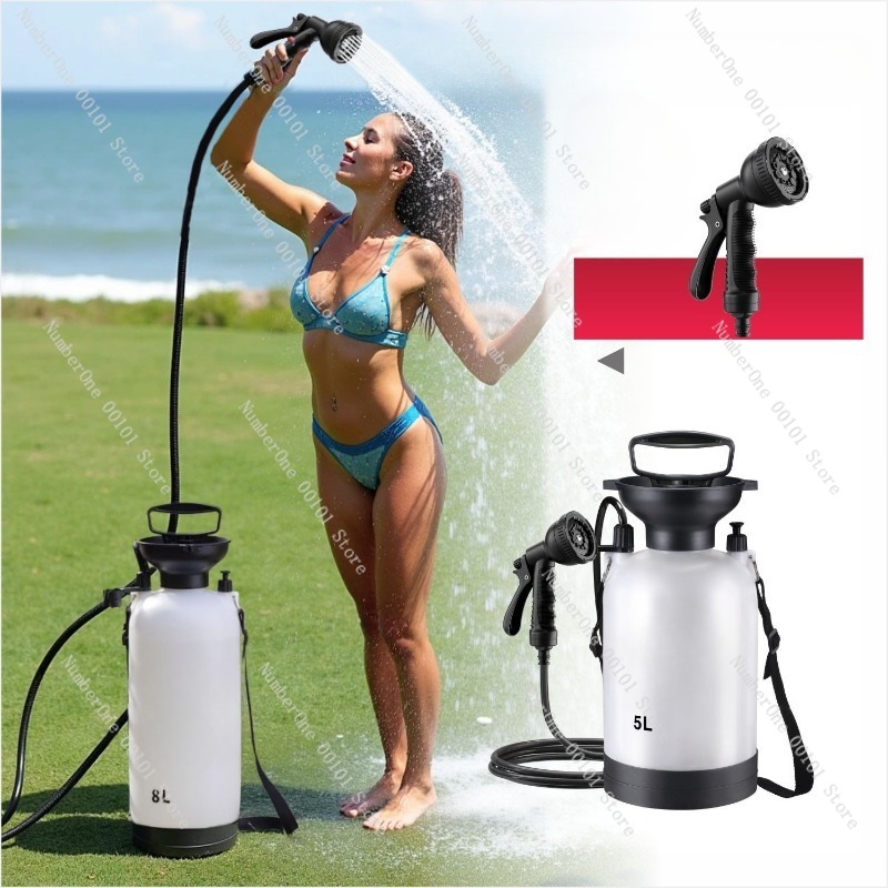 ฝักบัวพกพาขนาด 5 ลิตร สำหรับตั - Outdoor Camping Kit บทวิจารณ์และราคา