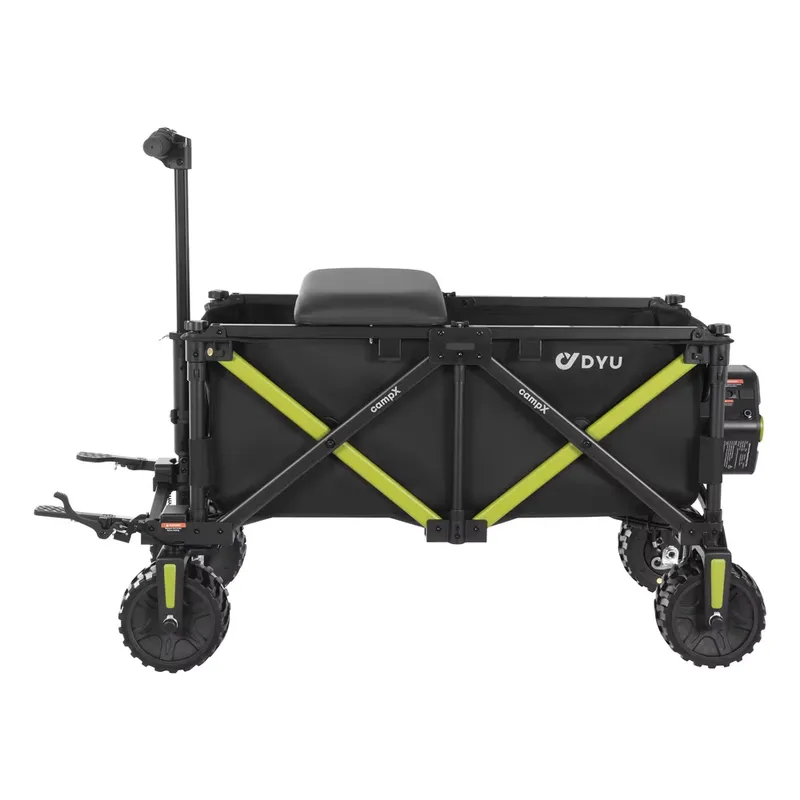รถเข็นแคมป์ปิ้งไฟฟ้าพับได้ DYU - Outdoor Camping Vehicle Wagon บทวิจารณ์และราคา