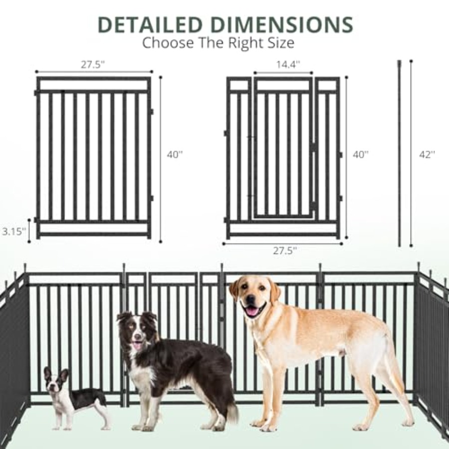 คอกสุนัขแบบพกพาสำหรับตั้งแคมป์ - Outdoor Camping Dog Fence บทวิจารณ์และราคา