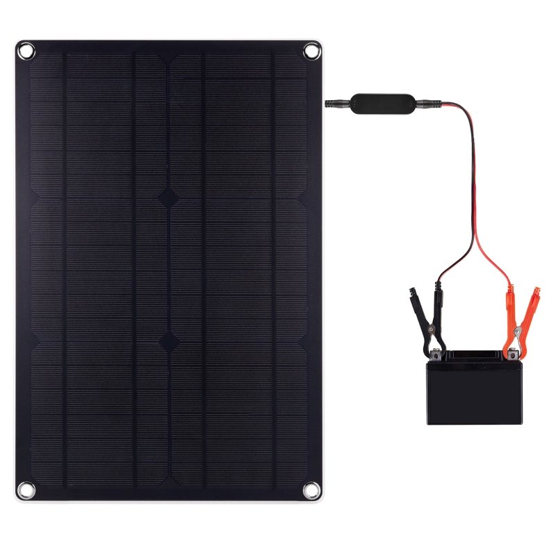 ชุดแผงโซลาร์เซลล์ 20W อัตราการ - Outdoor Camping Kit บทวิจารณ์และราคา