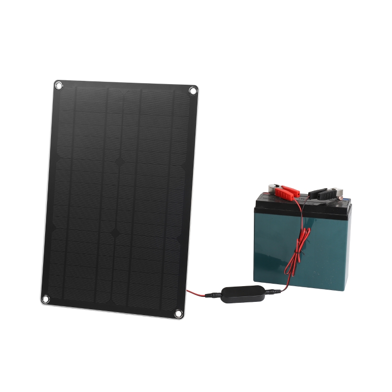 ชุดแผงโซลาร์เซลล์ 20W อัตราการ - Outdoor Camping Kit บทวิจารณ์และราคา