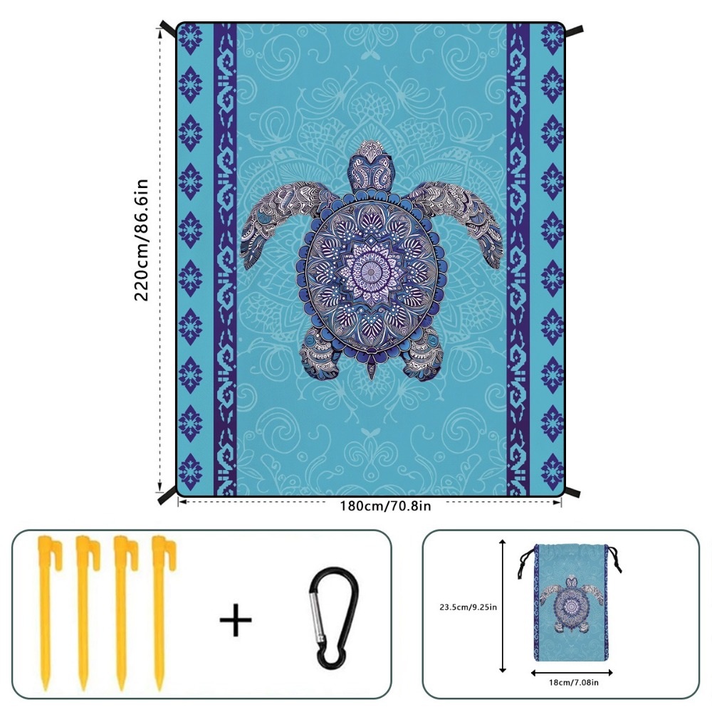 ผ้าขนหนูชายหาดลายต้นปาล์ม 71x8 - Camp Towel Microfiber บทวิจารณ์และราคา