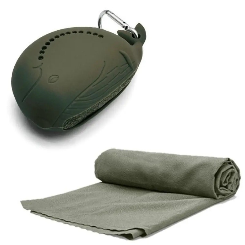 เคสซิลิโคนแบบพกพาและผ้าขนหนูไม - Camp Towel Microfiber บทวิจารณ์และราคา