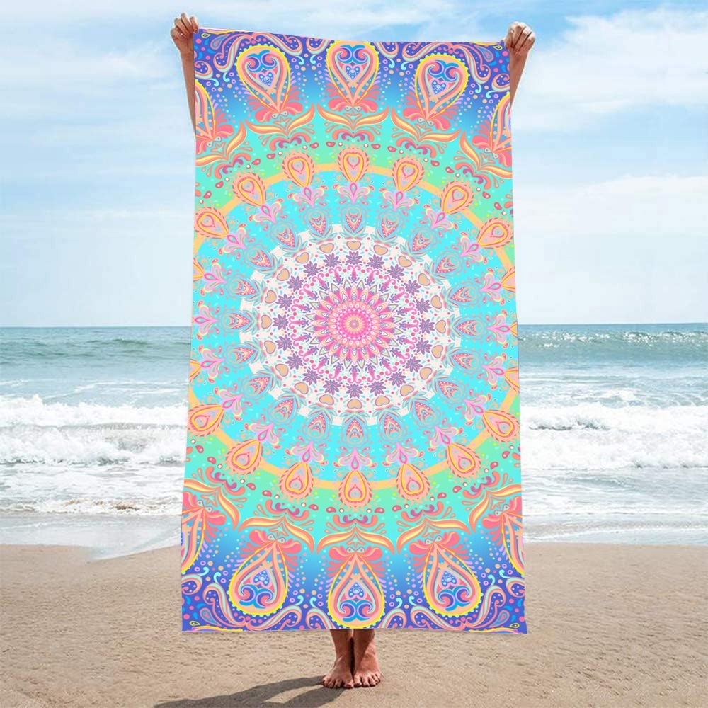 ผ้าขนหนูชายหาดลายลึกลับ 80x160 - Camp Towel Microfiber บทวิจารณ์และราคา