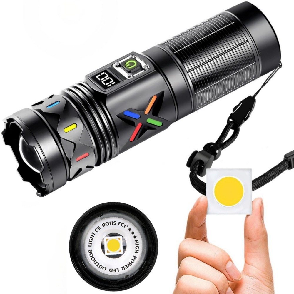 ไฟฉาย LED พลังงานสูงแบบยืดหดได - Outdoor Camping Lantern บทวิจารณ์และราคา